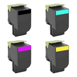 Alternative view of Lexmark 808H Yellow toner