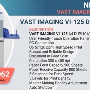 Vast Imaging VI-125 Duplicator
